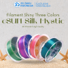 eSUN Silk Mystic 3D Filament Shiny Three Colors 3D Print Neat Winding - Copper Purple Green